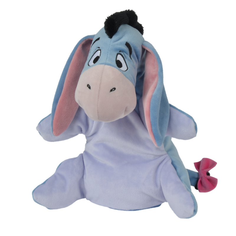 Disney doudou peluche bourriquet âne bleu rose violet pyjama